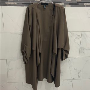 Olive green Cardigan